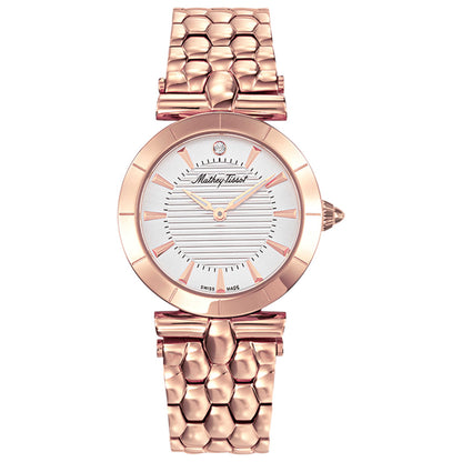 Front view of Mathey Tissot Classic Women's Quartz Watch D106RI