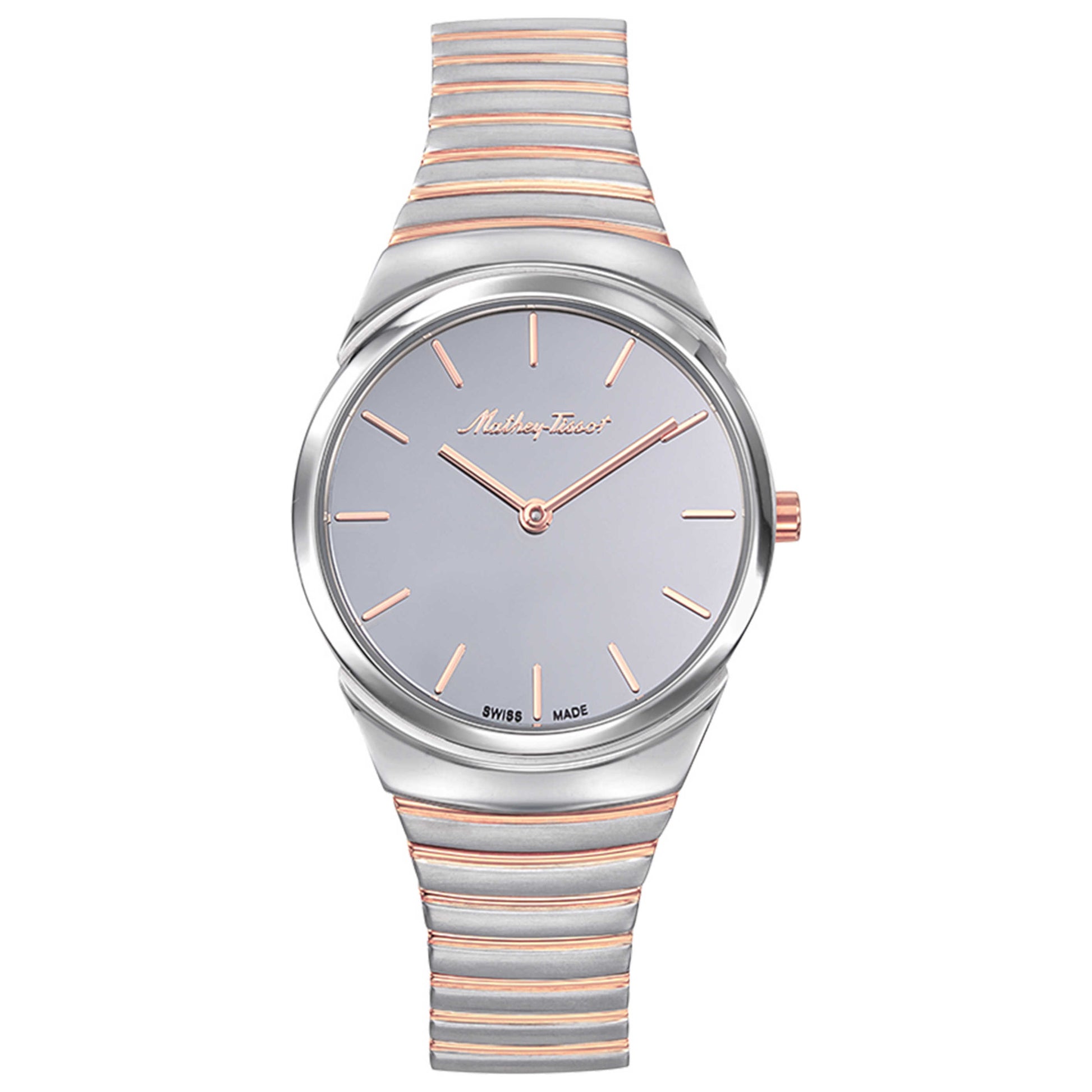 Front view of Mathey Tissot Classic Women's Quartz Watch D1091RS