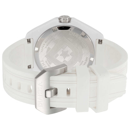 Back view of Diakka The Vice III Men's Quartz Watch D1639-FW-SS