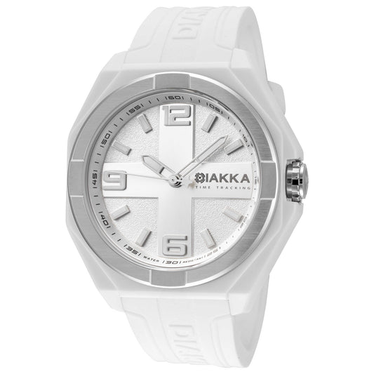Front view of Diakka The Vice III Men's Quartz Watch D1639-FW-SS