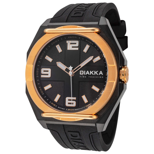 Front view of Diakka The Vice Men's Quartz Watch D1645-SB-GB