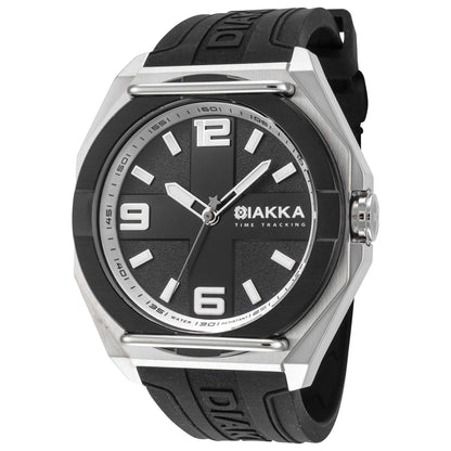 Front view of Diakka The Vice Men's Quartz Watch D1645-SS-BB