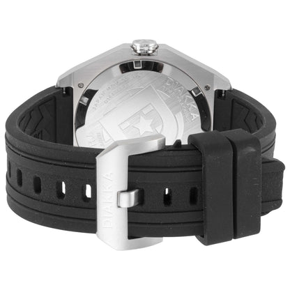Back view of Diakka The Vice Men's Quartz Watch D1645-SS-SS