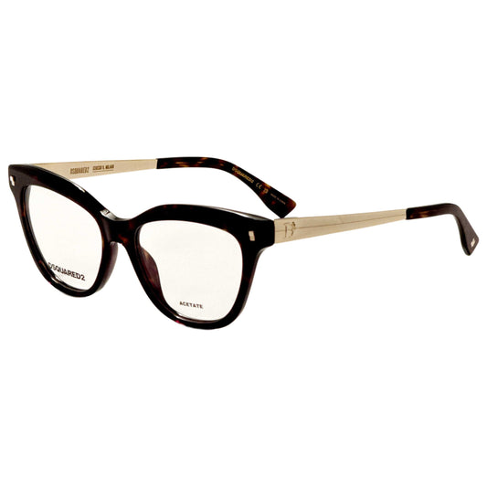 Front view of Dsquared2 Women's Opticals D20095-086-52