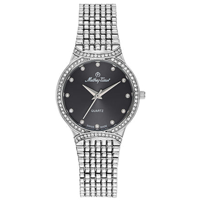Front view of Mathey Tissot Classic Women's Quartz Watch D2681AN