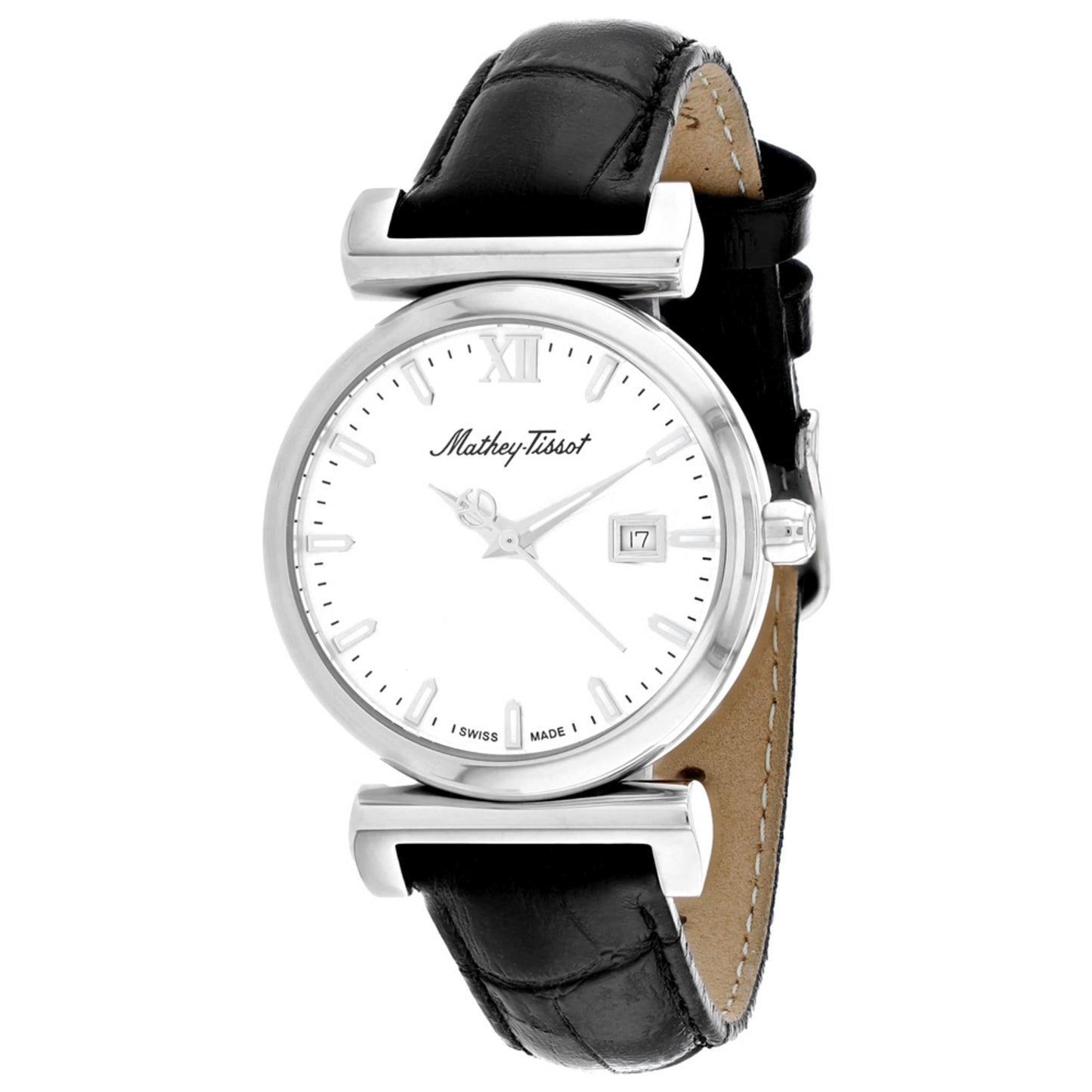 Front view of Mathey Tissot Elegance Women's Quartz Watch D410ALI