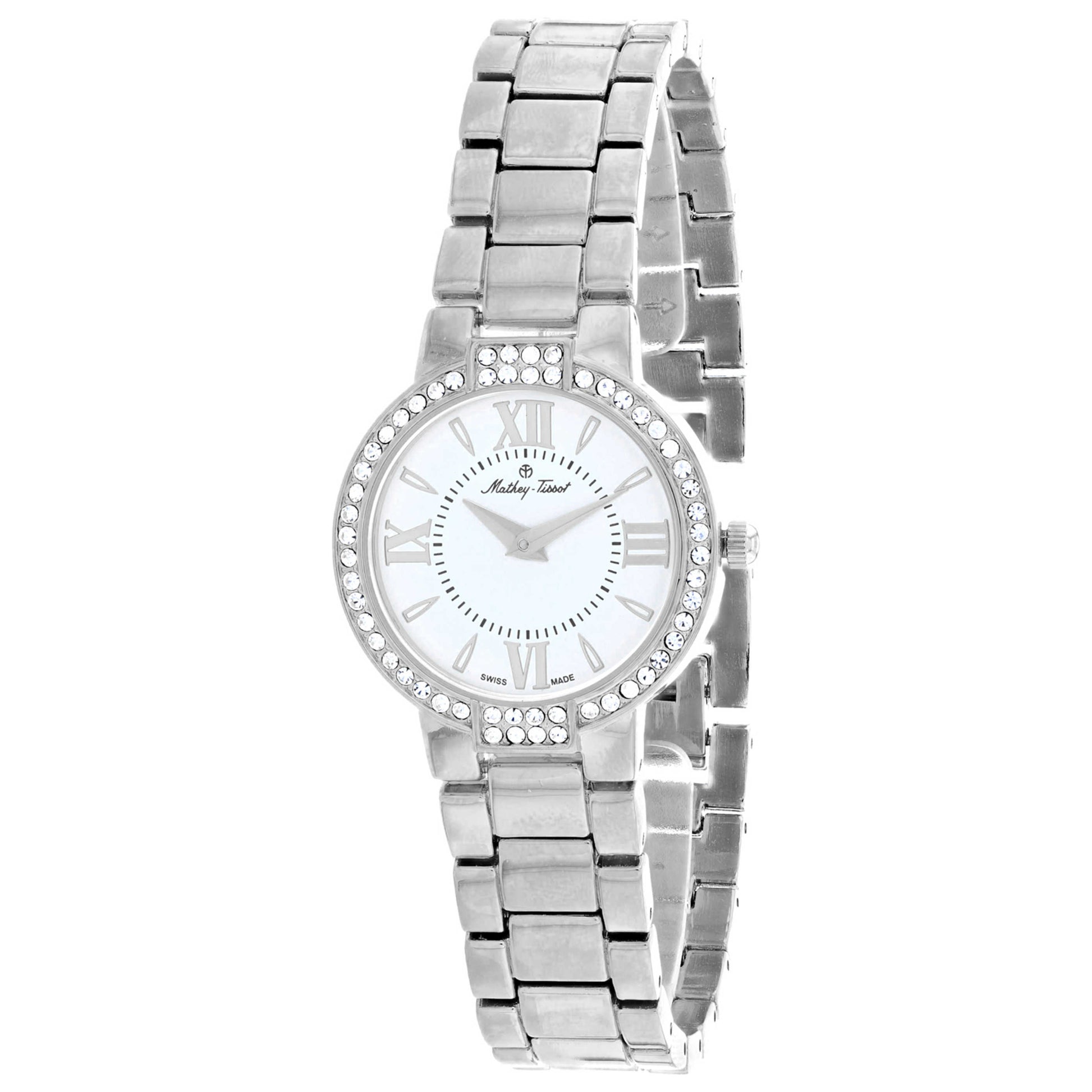 Front view of Mathey Tissot FLEURY 5776 Women's Quartz Watch D5776AI