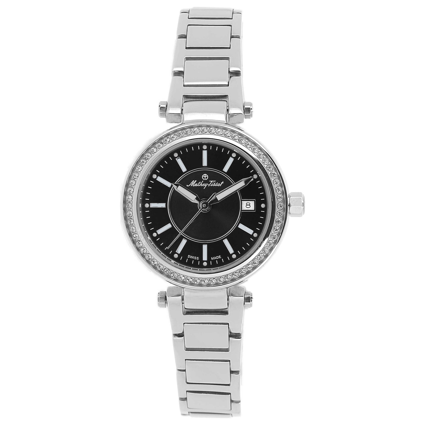 Front view of Mathey Tissot Classic Women's Quartz Watch D610AN