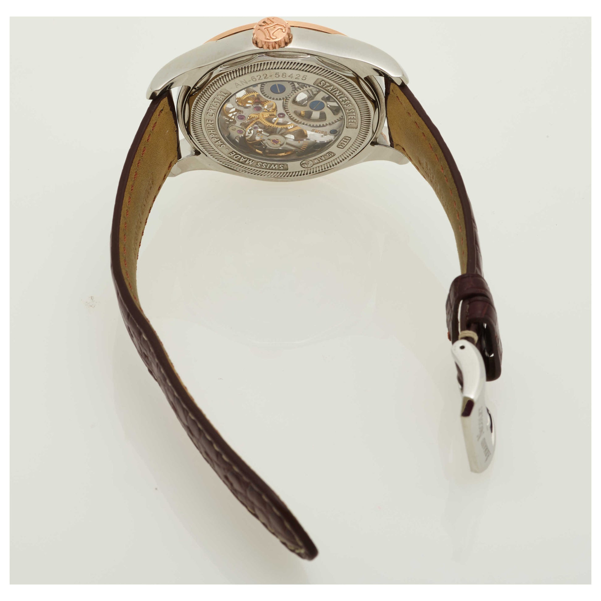 Armand Nicolet LR8 Men's Manual-Wind Watch D622AAA-ASP713MR2-PO - Image #2