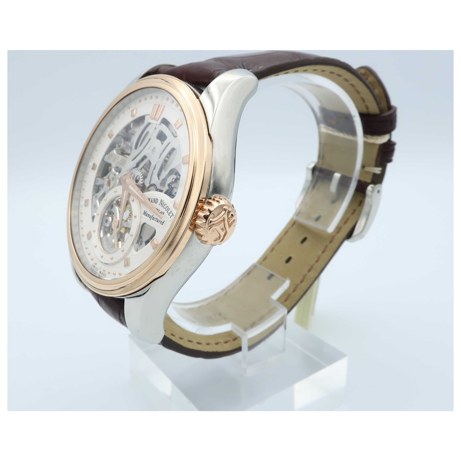 Armand Nicolet LR8 Men's Manual-Wind Watch D622AAA-ASP713MR2-SD - Image #4