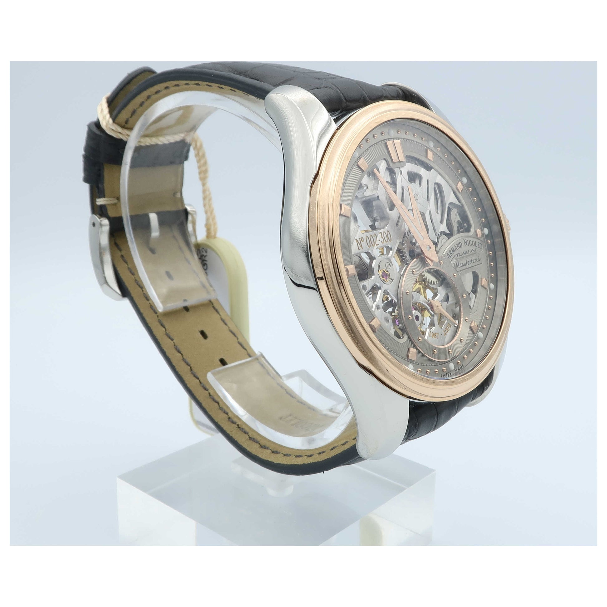 Armand Nicolet LR8 Men's Manual-Wind Watch D622AAA-GSP713GR2-SD - Image #3