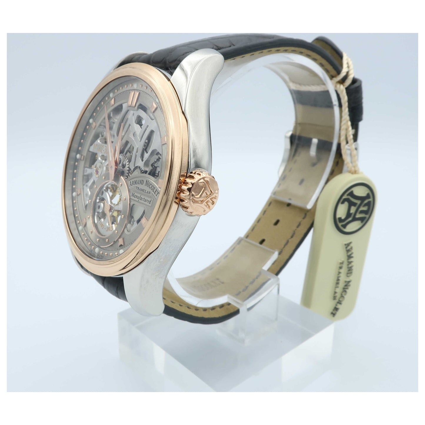 Armand Nicolet LR8 Men's Manual-Wind Watch D622AAA-GSP713GR2-SD - Image #4