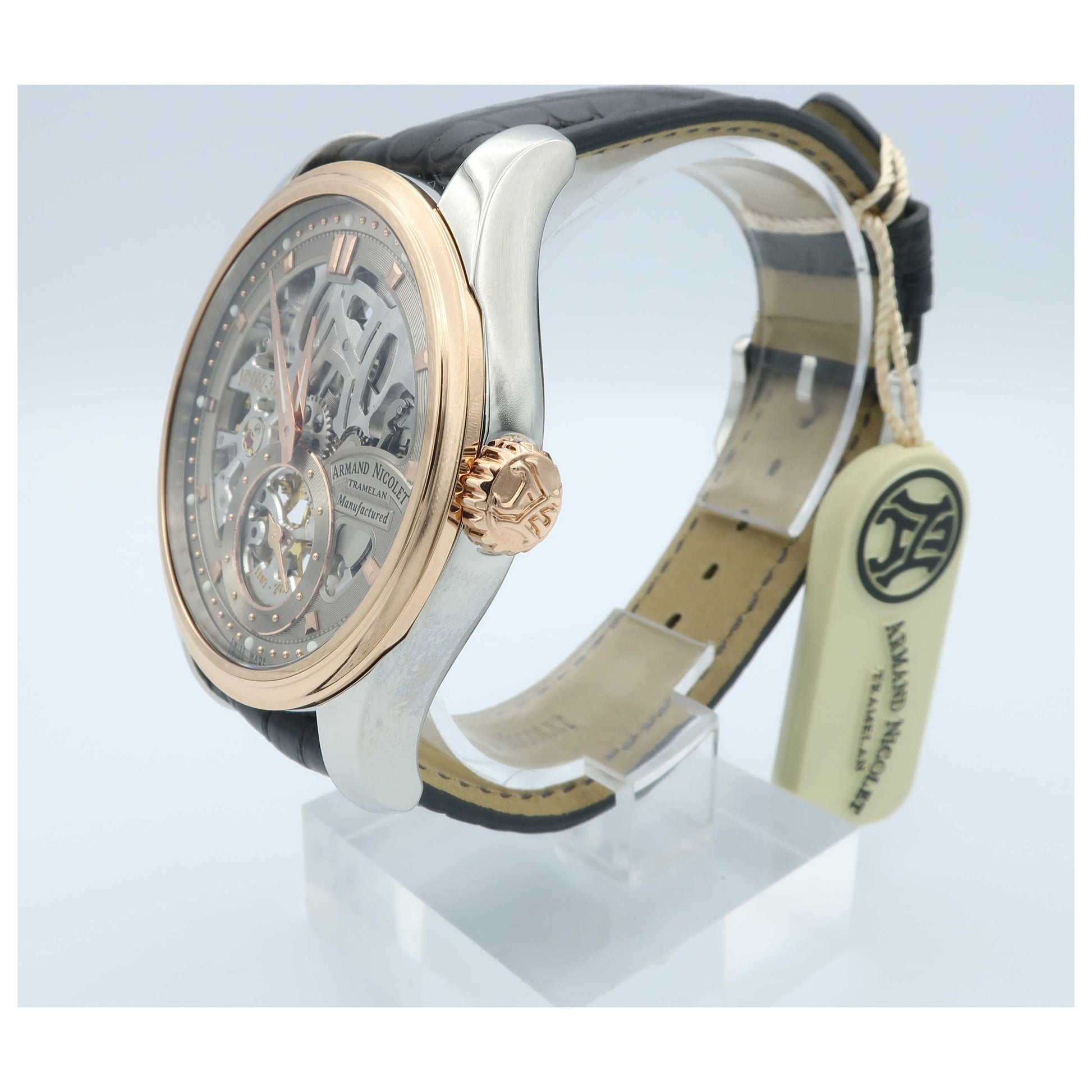 Armand Nicolet LR8 Men's Manual-Wind Watch D622AAA-GSP713GR2-SD - Image #4