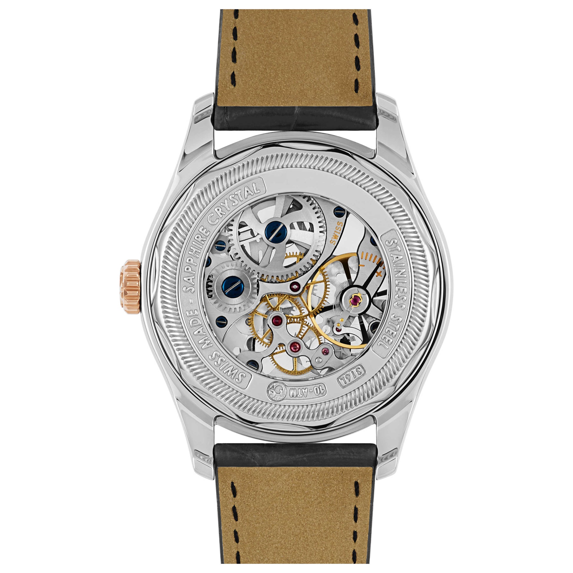 Armand Nicolet LR8 Men's Manual-Wind Watch D622AAA-NS-P713NR2 - Image #2