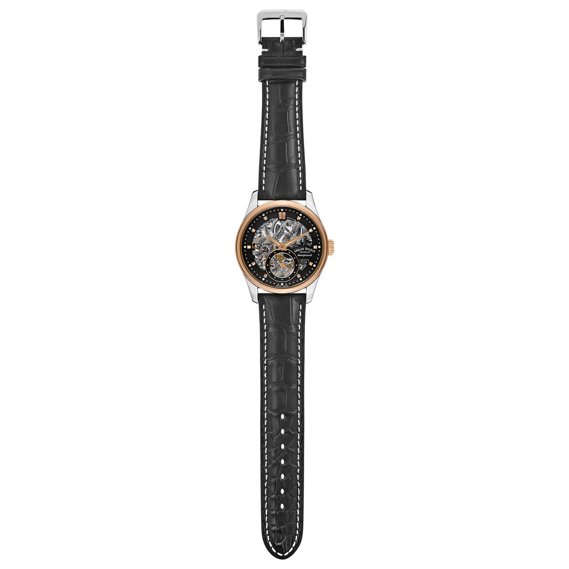 Armand Nicolet LR8 Men's Manual-Wind Watch D622AAA-NS-P713NR2 - Image #8