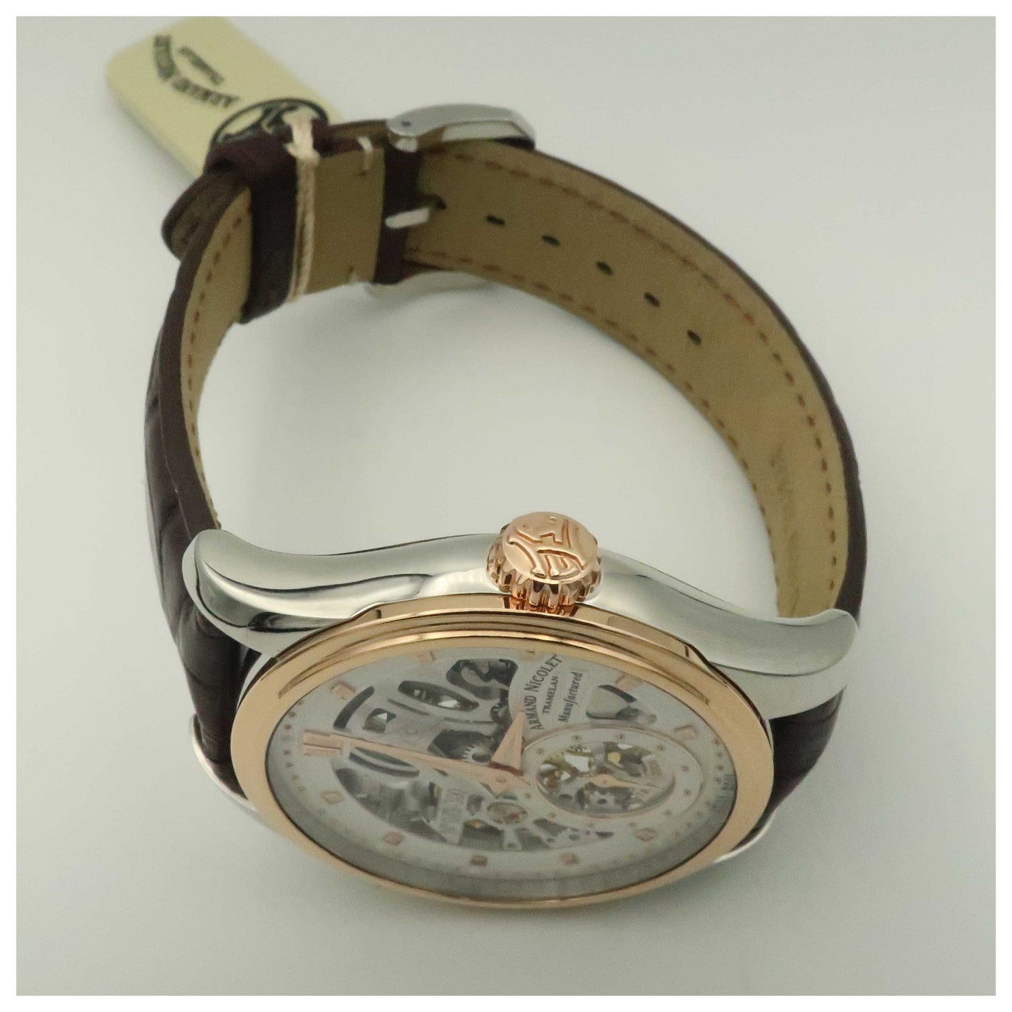 Armand Nicolet LR8 Men's Manual-Wind Watch D622AAAASP713MR2-SDV - Image #8