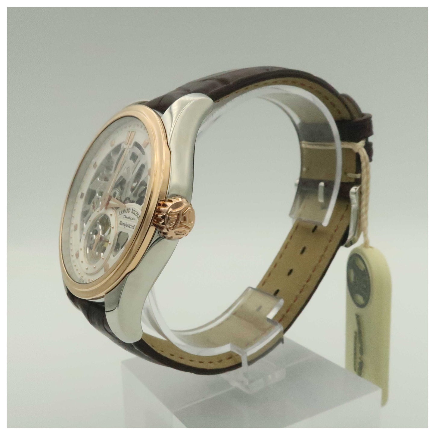 Armand Nicolet LR8 Men's Manual-Wind Watch D622AAAASP713MR2-SDV - Image #4