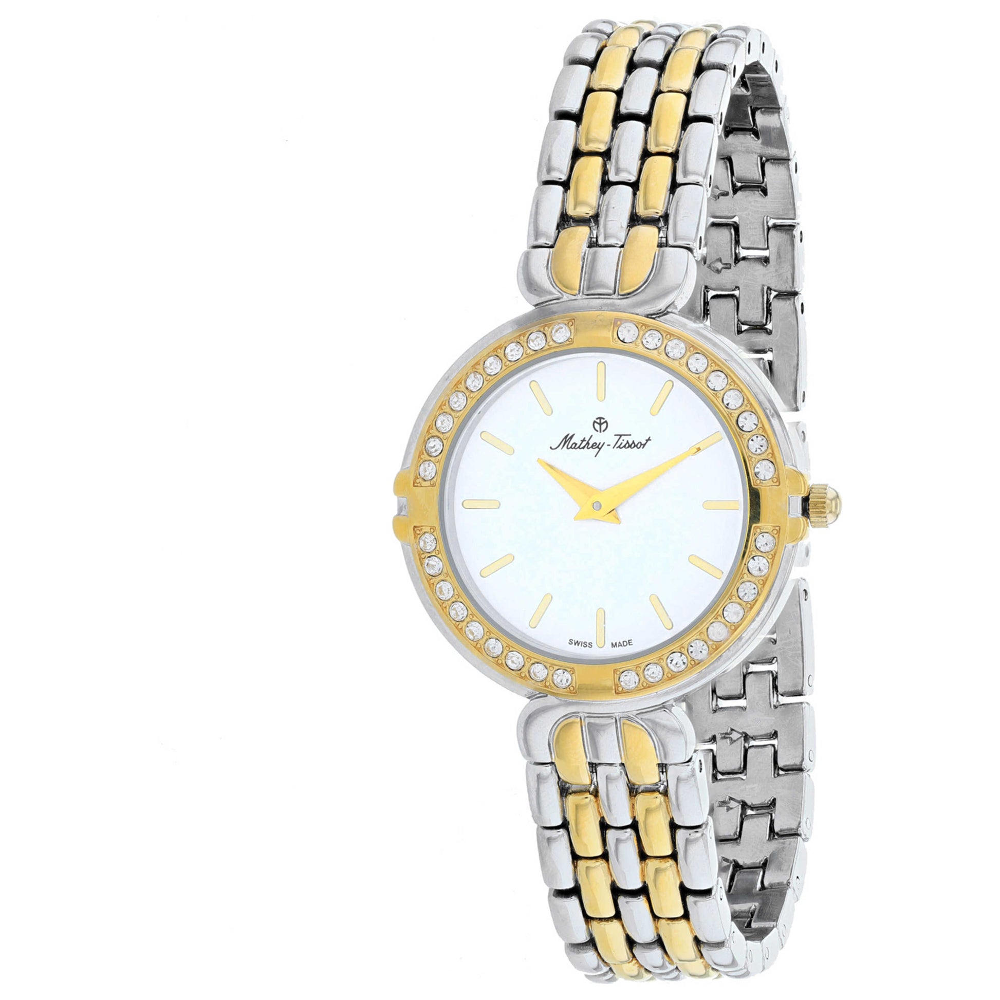 Front view of Mathey Tissot FLEURY 6331 Women's Quartz Watch D6331BYI