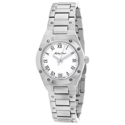Front view of Mathey Tissot Eliser Women's Quartz Watch D680ABR