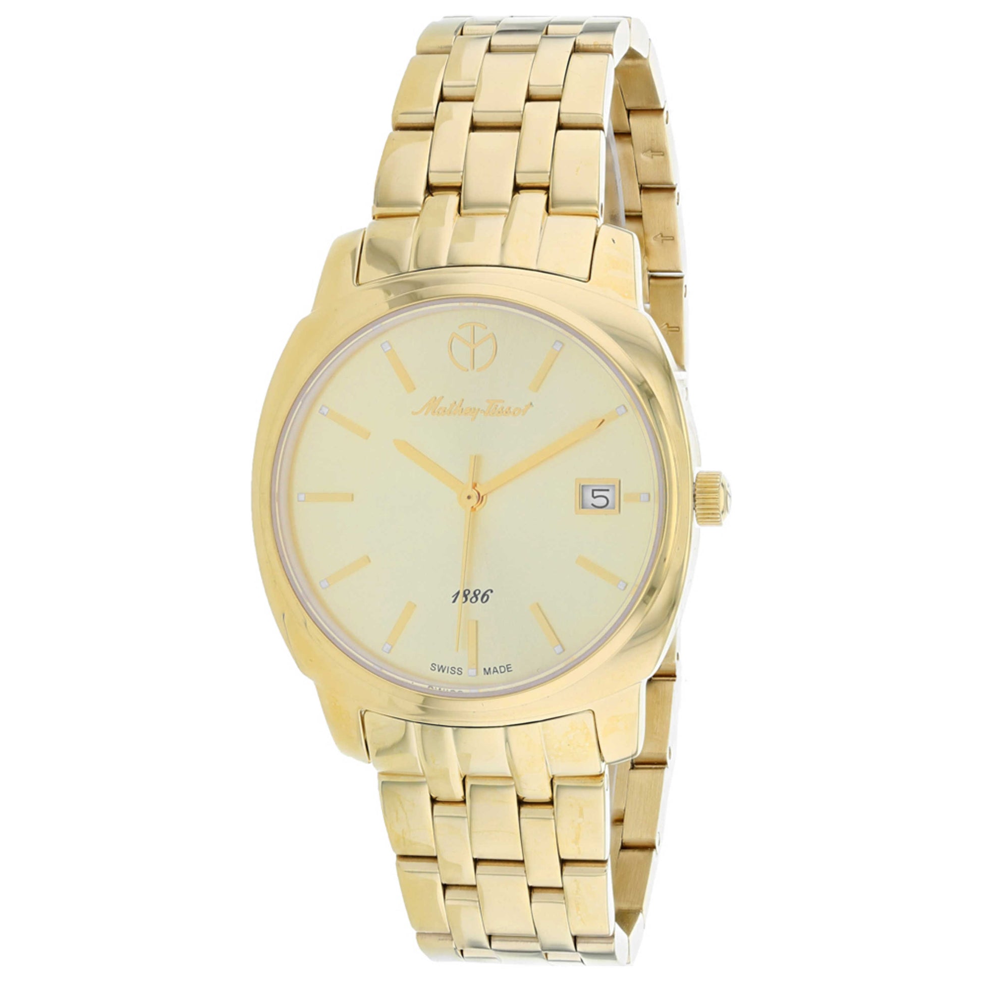 Front view of Mathey Tissot Smart Women's Quartz Watch D6940MPDI