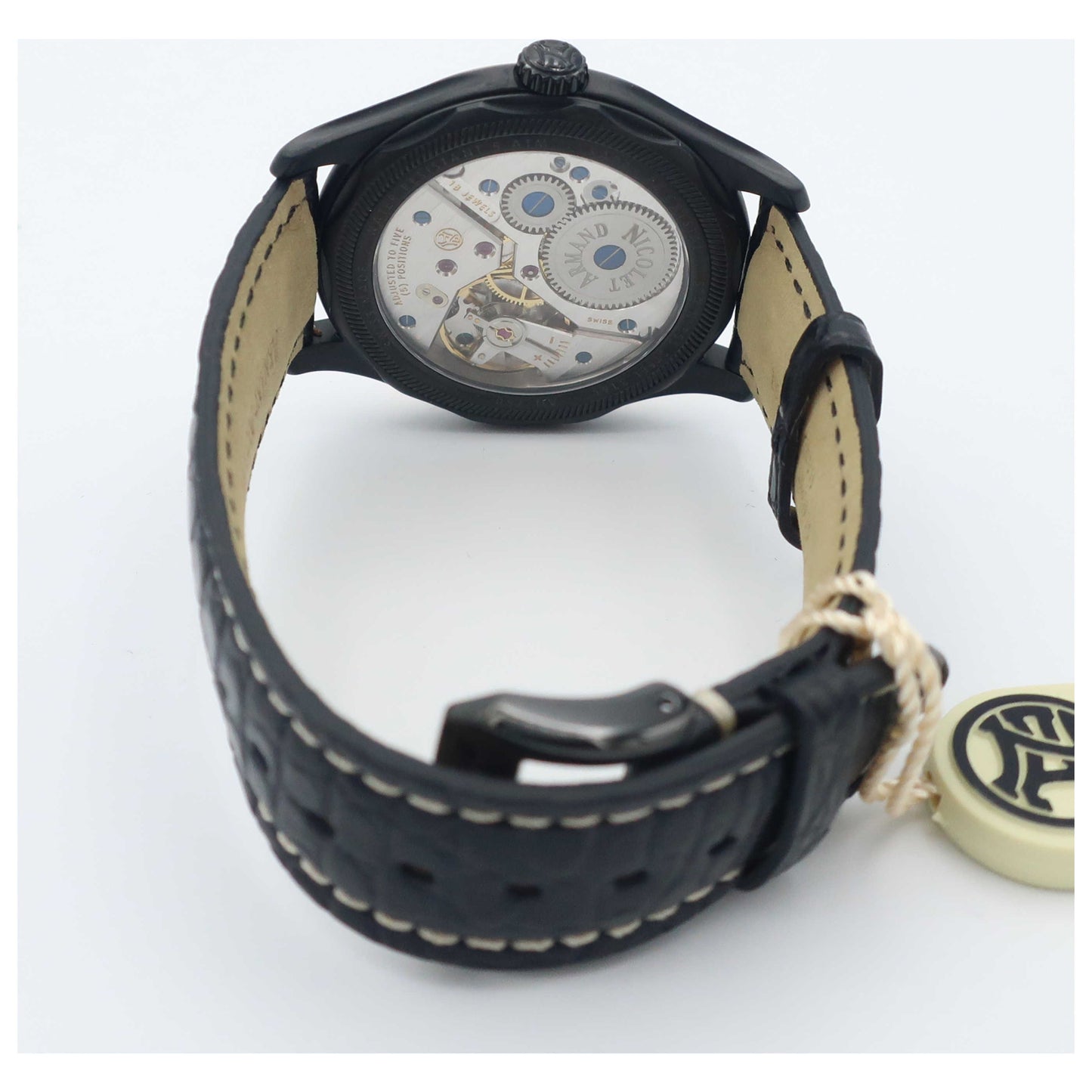 Armand Nicolet L14 Men's Manual-Wind Watch D750ANA-GRP713NR2-SD - Image #2