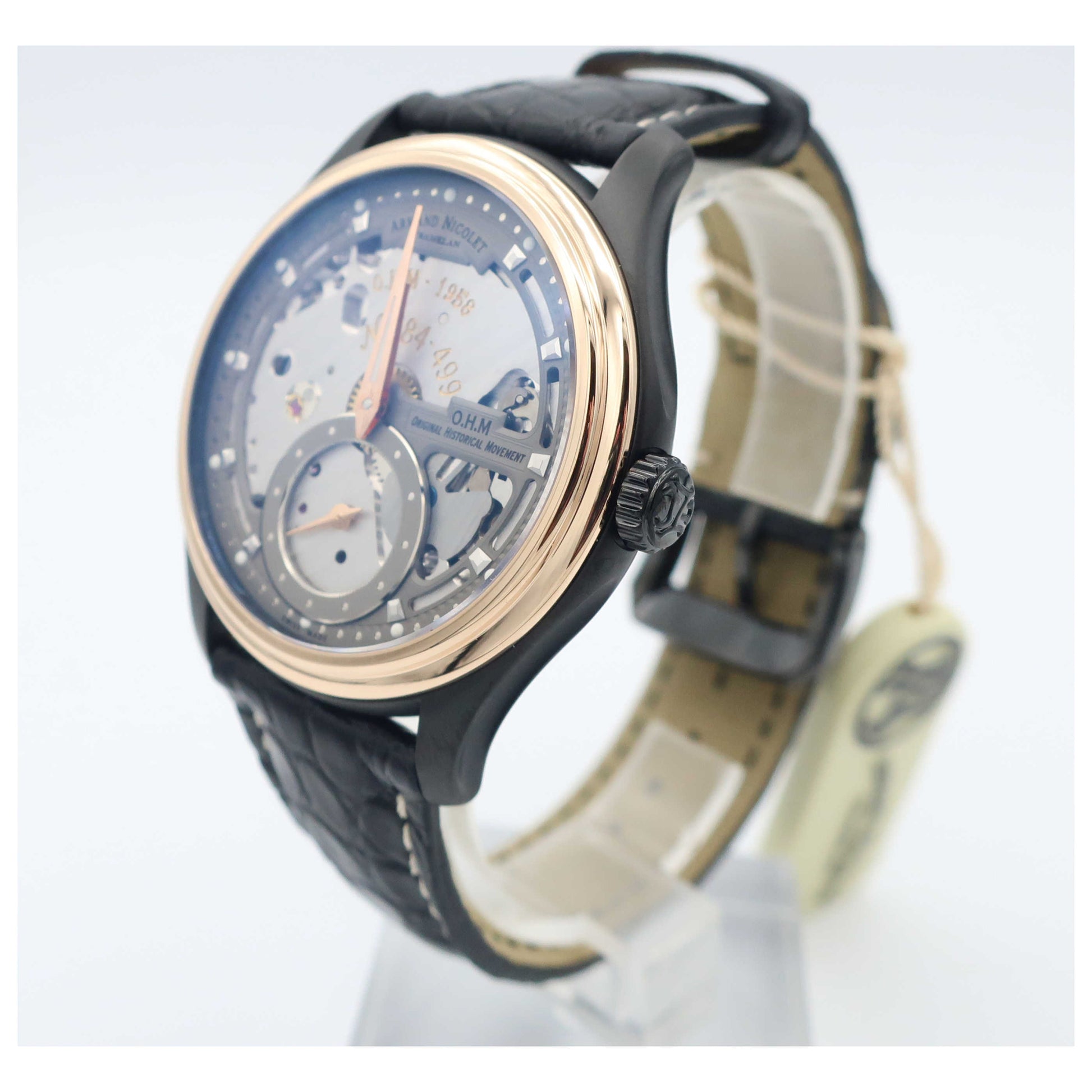 Armand Nicolet L14 Men's Manual-Wind Watch D750ANA-GRP713NR2-SD - Image #4
