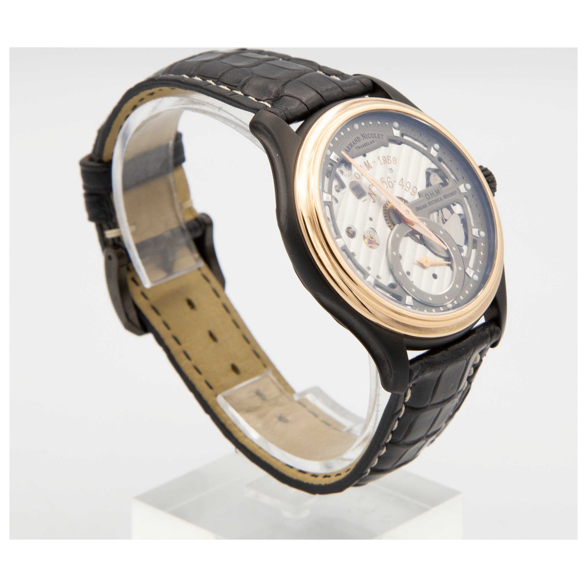 Armand Nicolet L14 Men's Manual-Wind Watch D750ANAGRP713NR2-SDV - Image #3