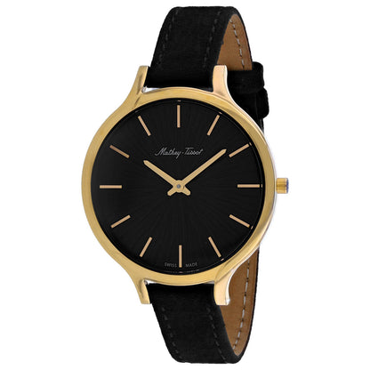 Front view of Mathey Tissot Classic Women's Quartz Watch D865PYN