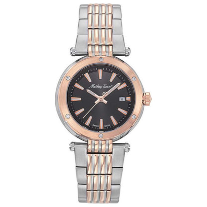 Front view of Mathey Tissot Neptune Women's Quartz Watch D912RN