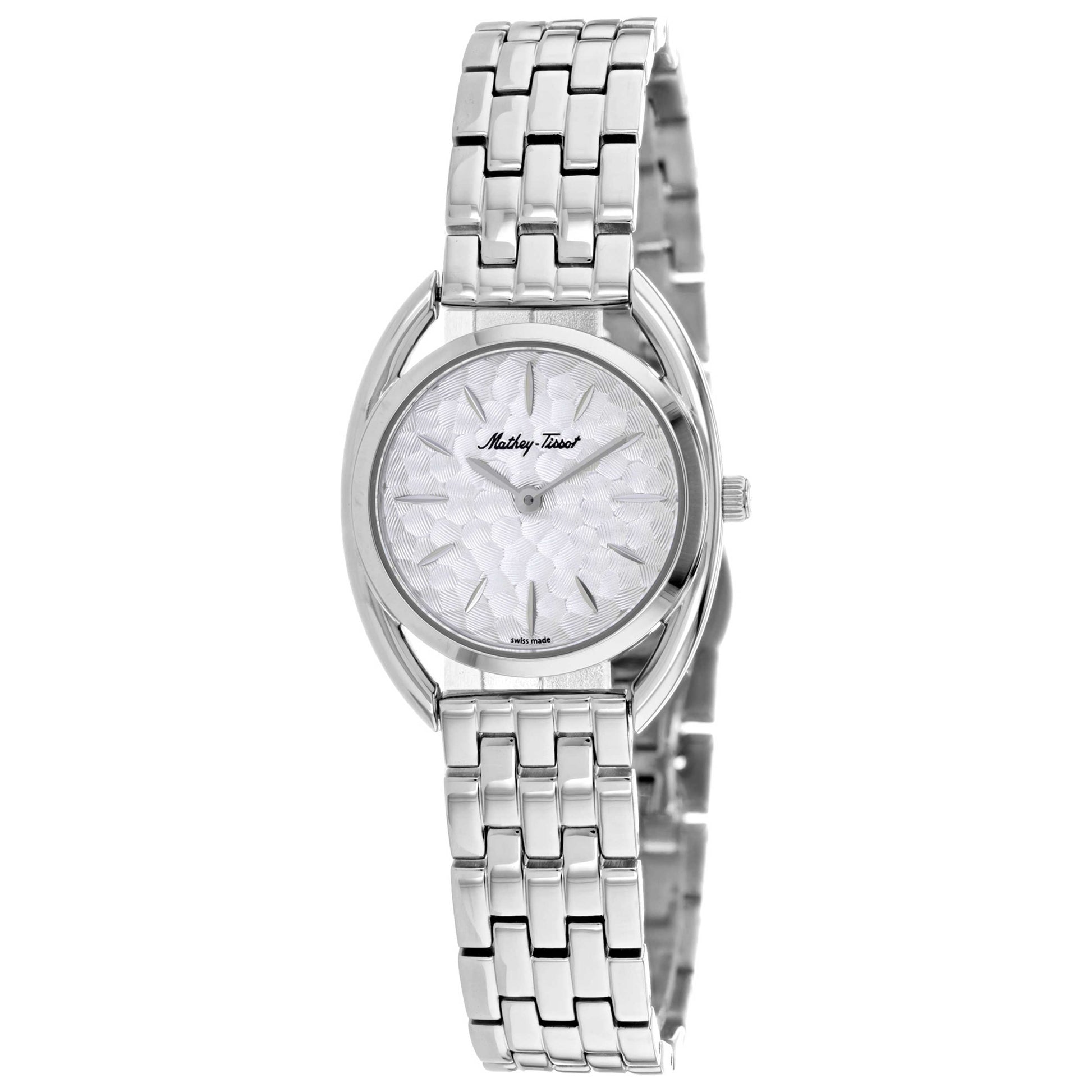 Front view of Mathey Tissot Saphira Women's Quartz Watch D933AI