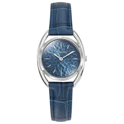 Front view of Mathey Tissot Saphira Women's Quartz Watch D933ALBU