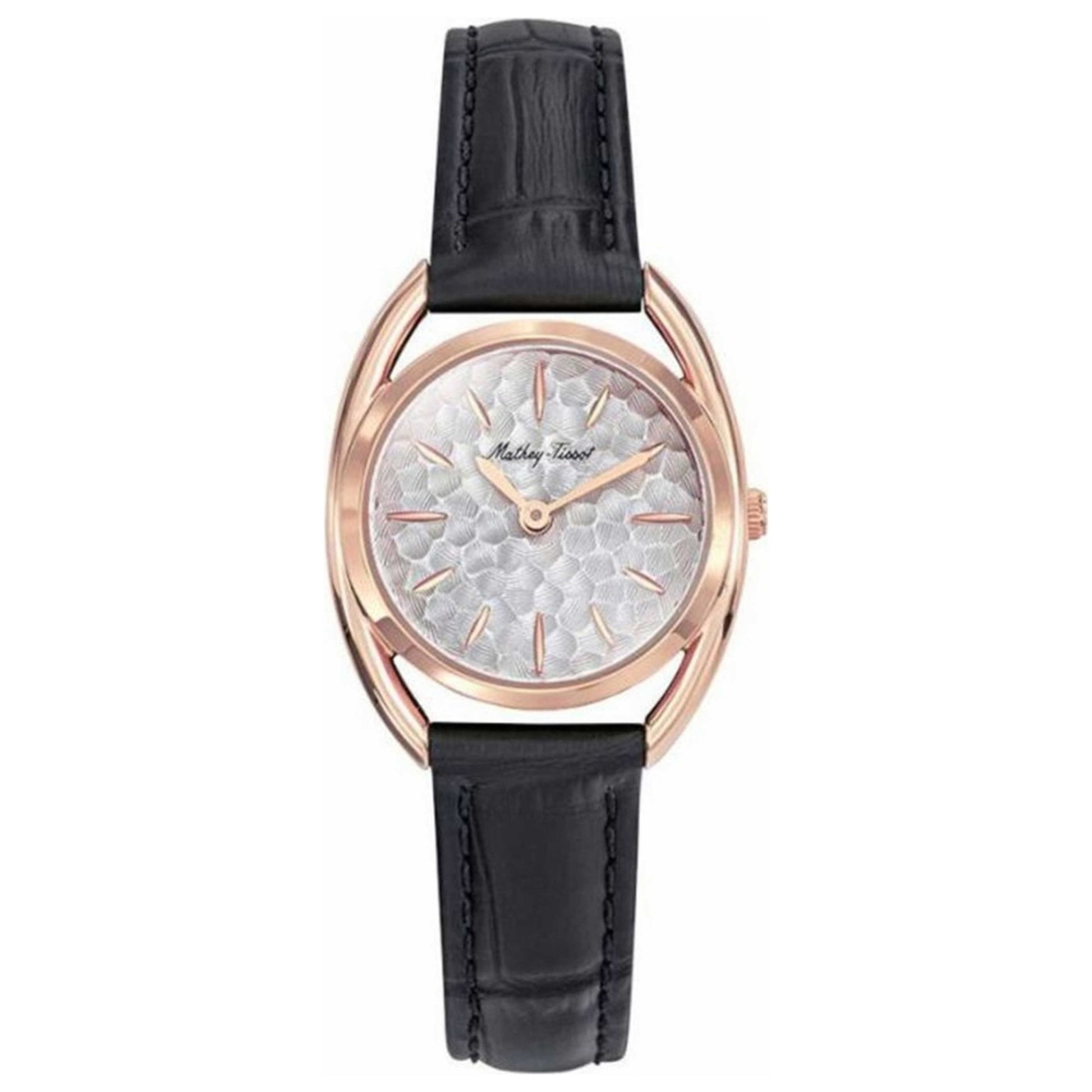 Front view of Mathey Tissot Saphira Women's Quartz Watch D933PLI