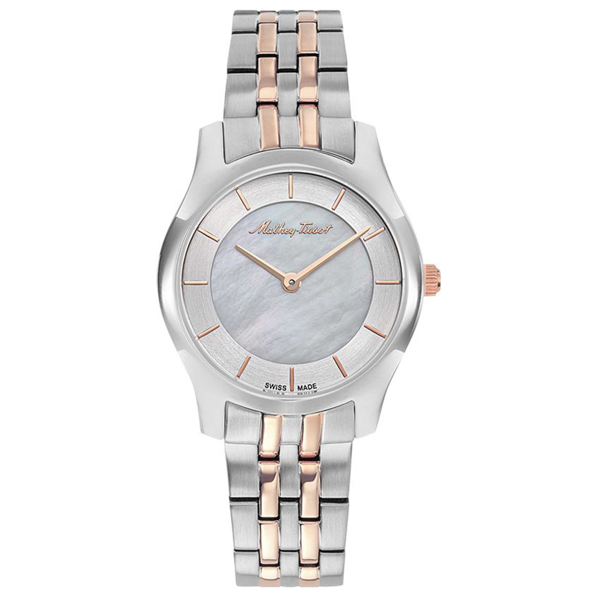 Front view of Mathey Tissot Tacy Women's Quartz Watch D949BI