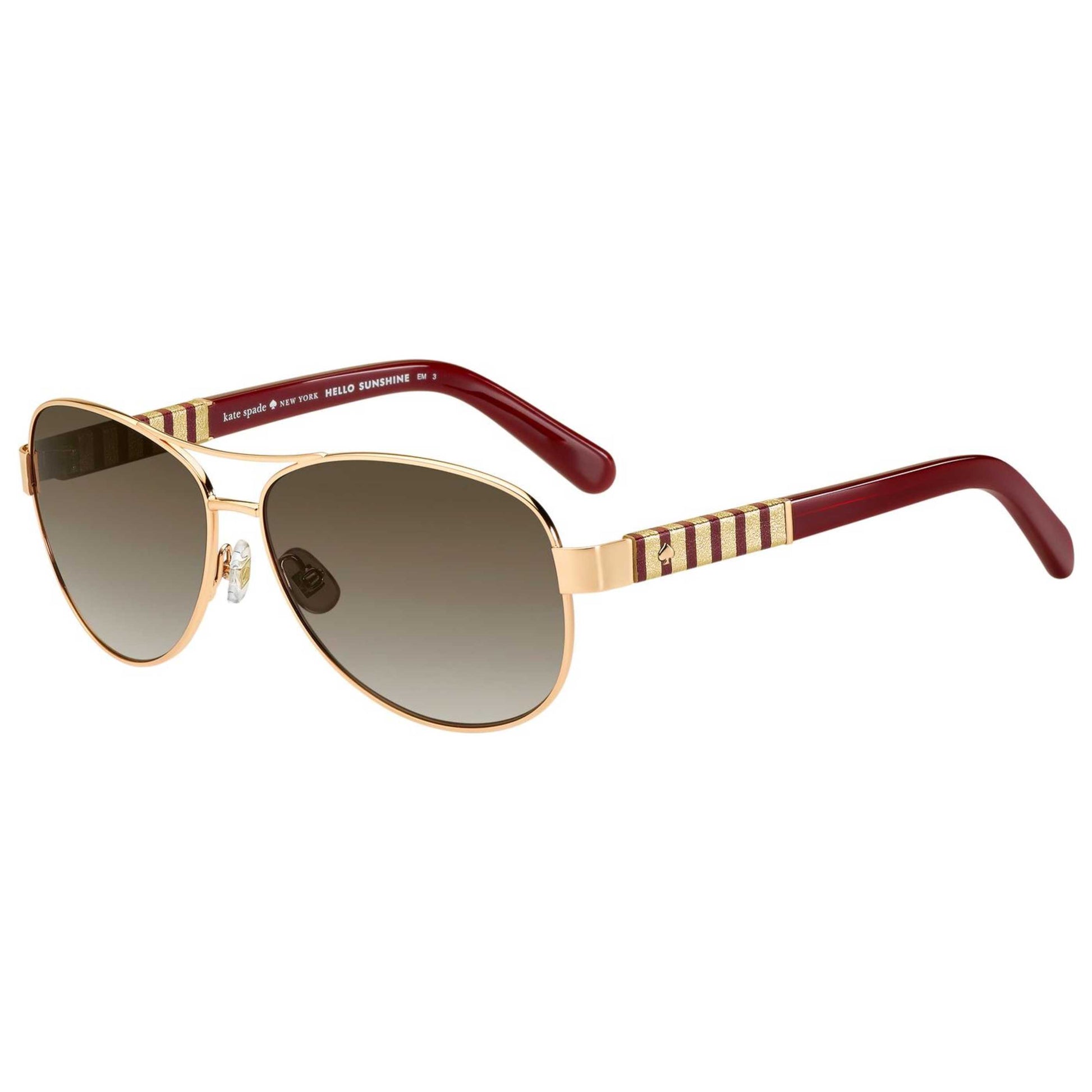 Front view of Kate Spade Dalia Women's Sunglasses DALIAS-0-58