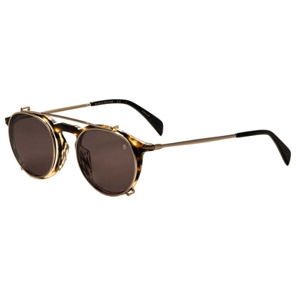 Front view of David Beckham Men's Clip-On Frames DB1003GCS-0EX4-QT
