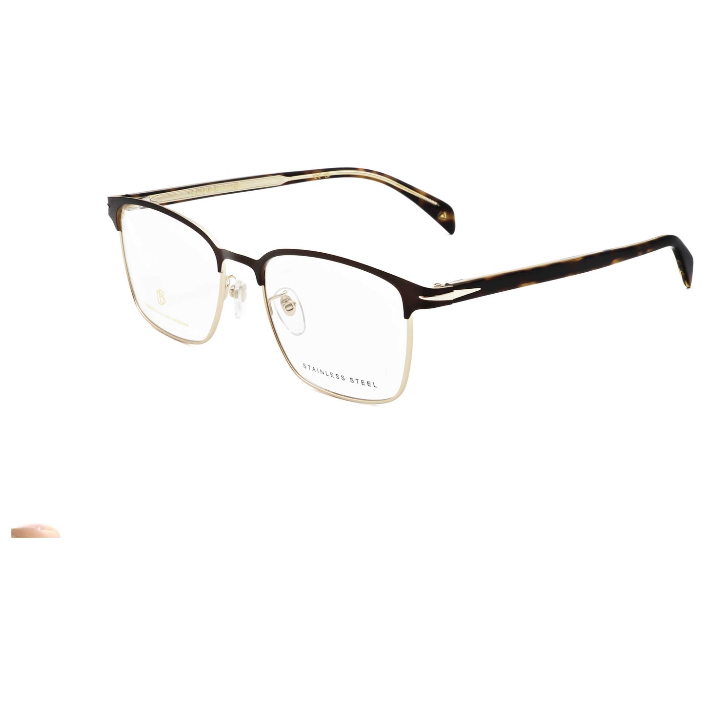 Front view of David Beckham Men's Opticals DB1059-F-UFM-55