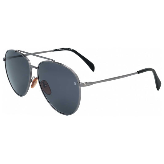 Front view of David Beckham Men's Sunglasses DB1102-F-S-KJ1-61