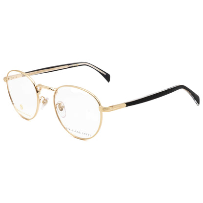 Front view of David Beckham Men's Opticals DB1127-RHL-51