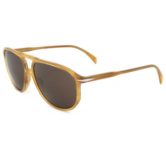 Front view of David Beckham Men's Sunglasses DB1159-S-B4L-58