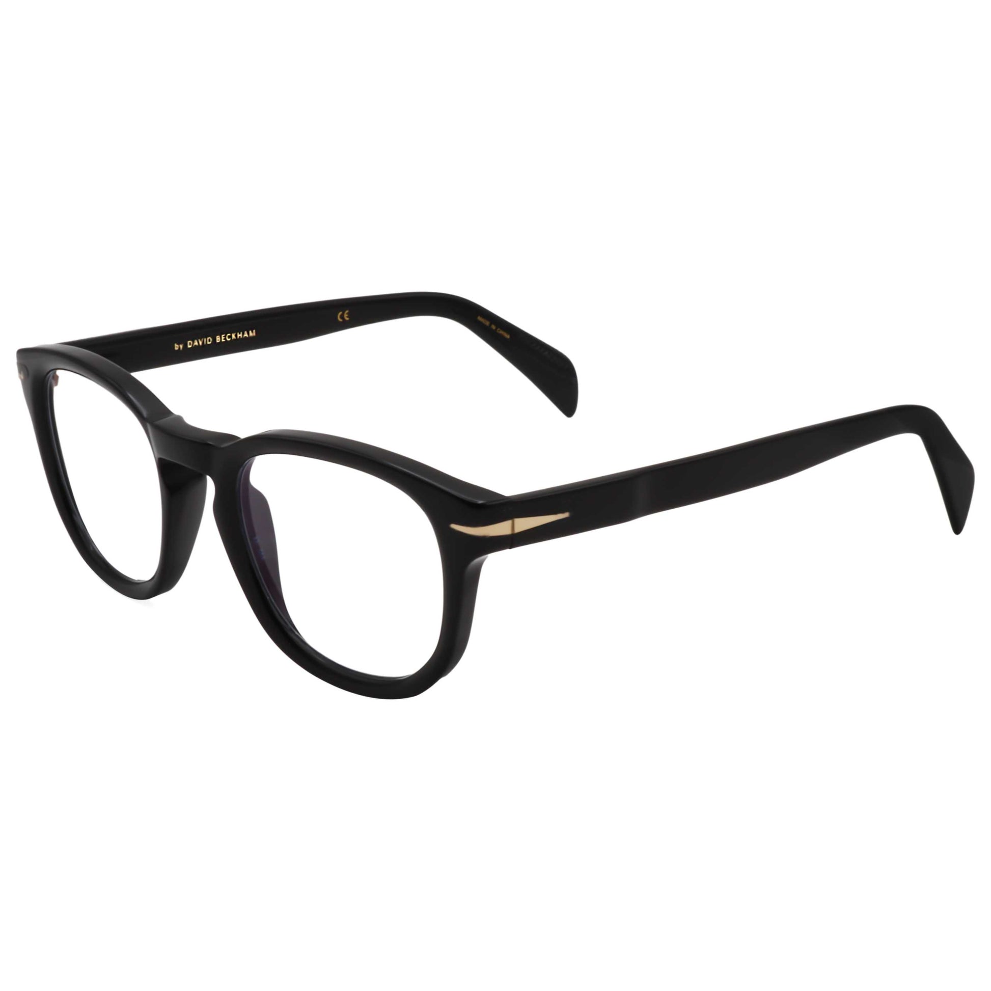 Front view of David Beckham Men's Sunglasses DB7050-BB-807-47