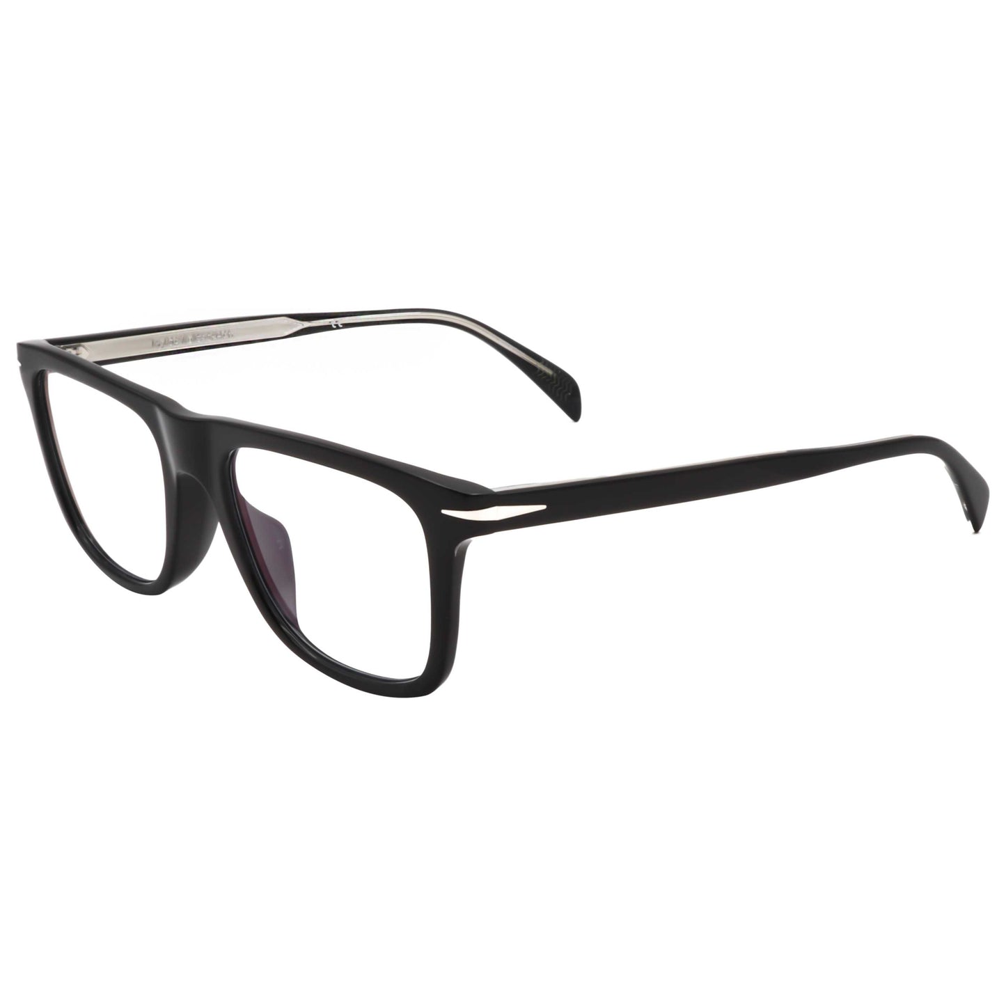 Front view of David Beckham Men's Sunglasses DB7061-F-BB-BSC-53