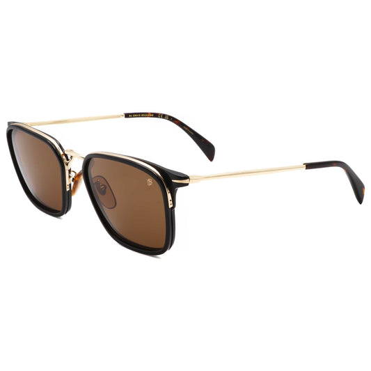 Front view of David Beckham Men's Sunglasses DB7065-F-S-RHL-56