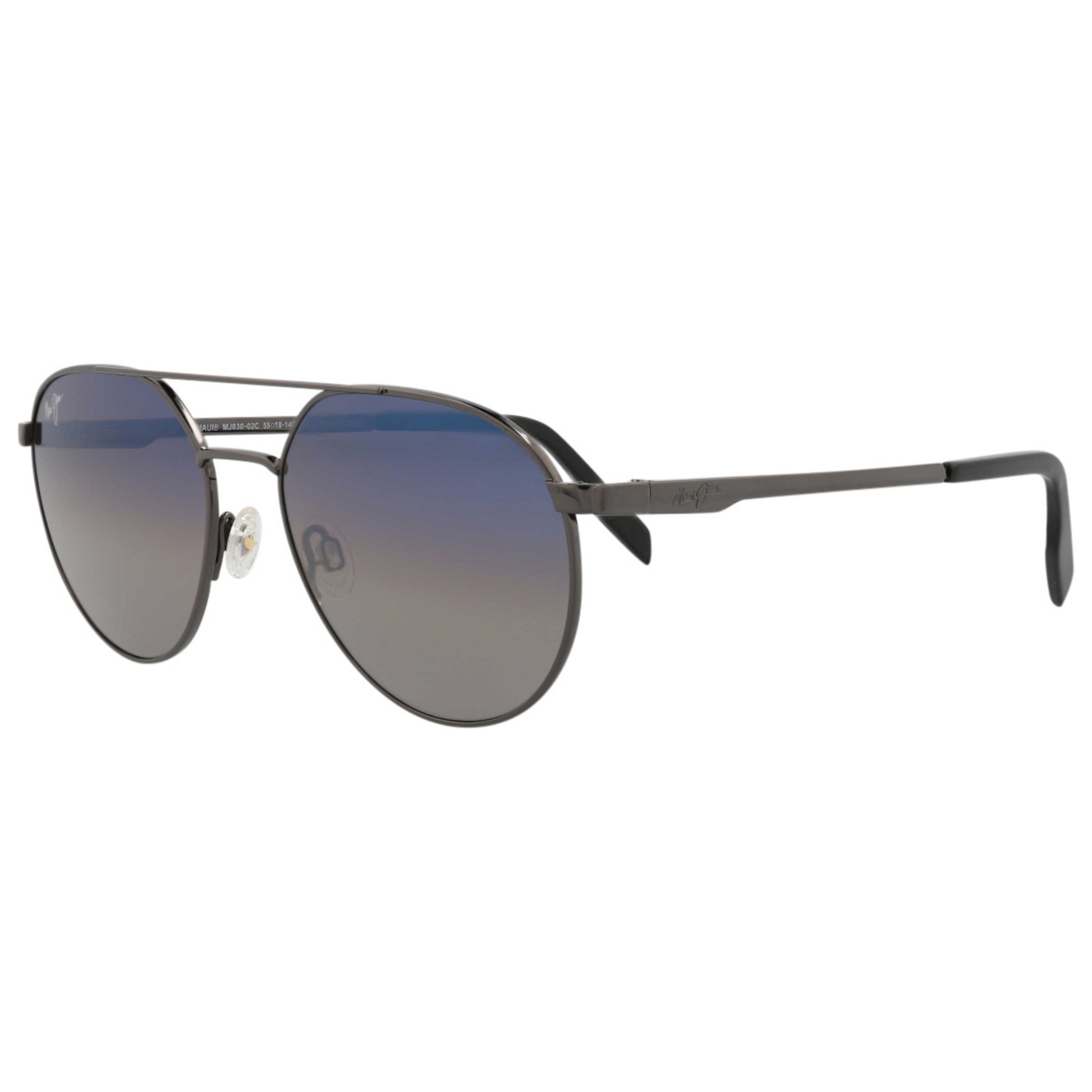 Front view of Maui Jim Core Unisex Sunglasses DBS830-02C