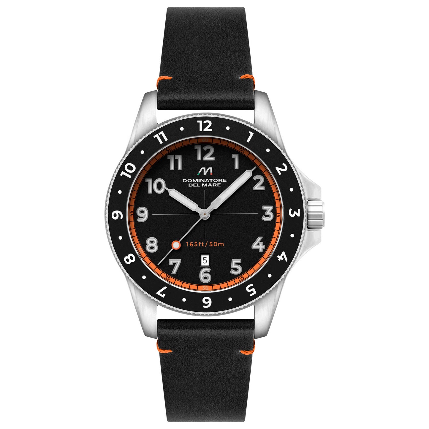 Front view of Dominatore Del Mare Bandiera Men's Quartz Watch DD-8020-05