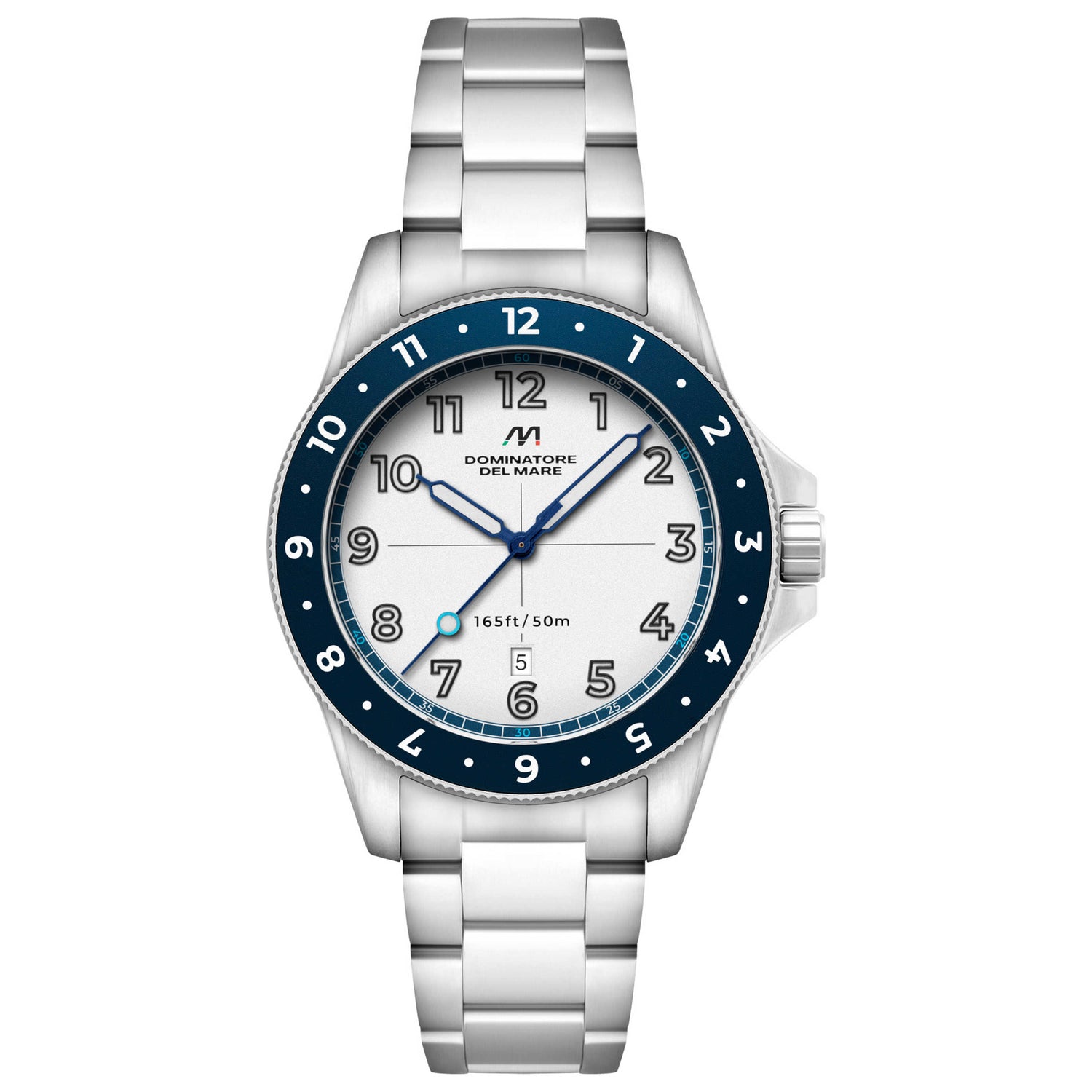 Front view of Dominatore Del Mare Bandiera Men's Quartz Watch DD-8020-66