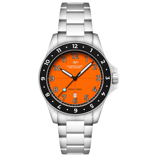 Front view of Dominatore Del Mare Bandiera Men's Quartz Watch DD-8020-77