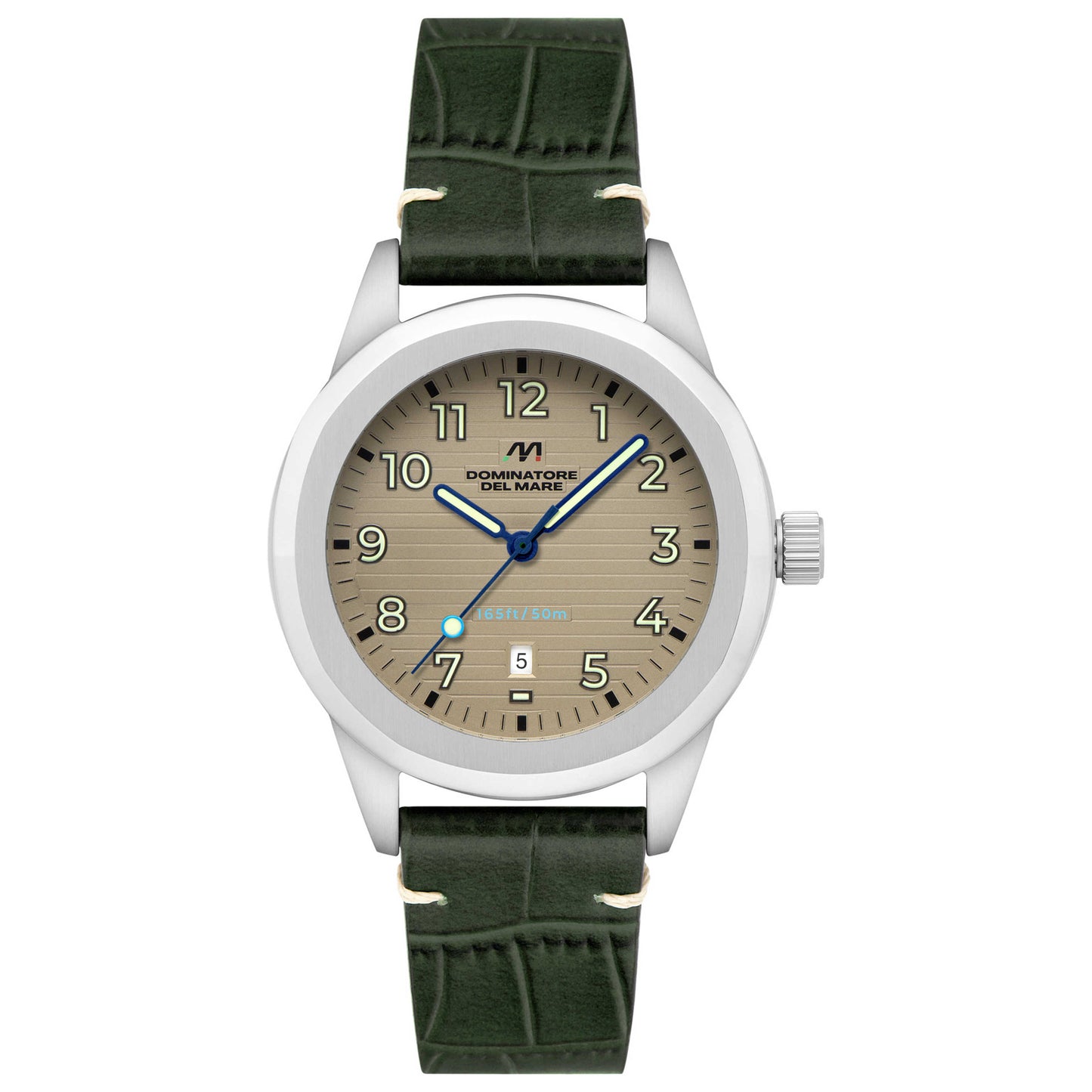 Front view of Dominatore Del Mare Aqua Sicura Men's Quartz Watch DD-8022-04