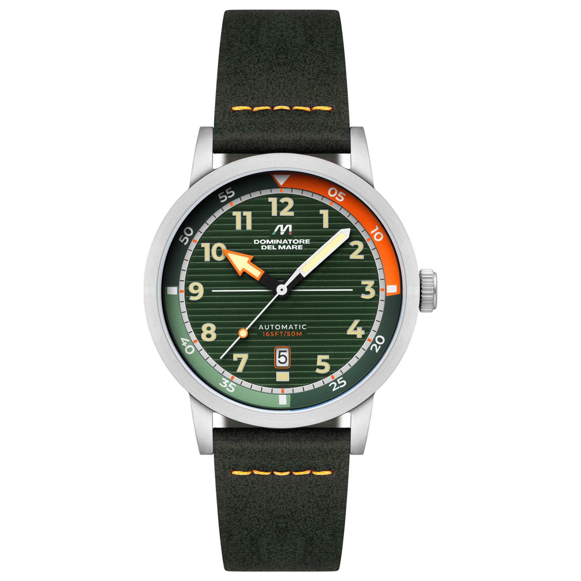 Front view of Dominatore Del Mare Camogli Men's Automatic Watch DD-8025-03