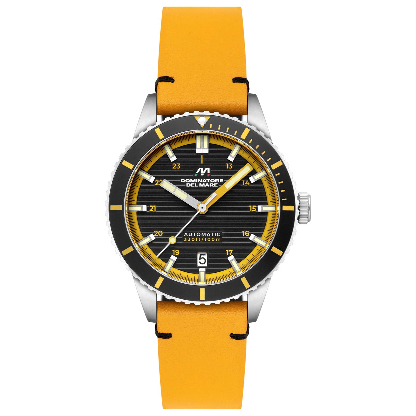 Front view of Dominatore Del Mare Scilla Men's Automatic Watch DD-8027-02