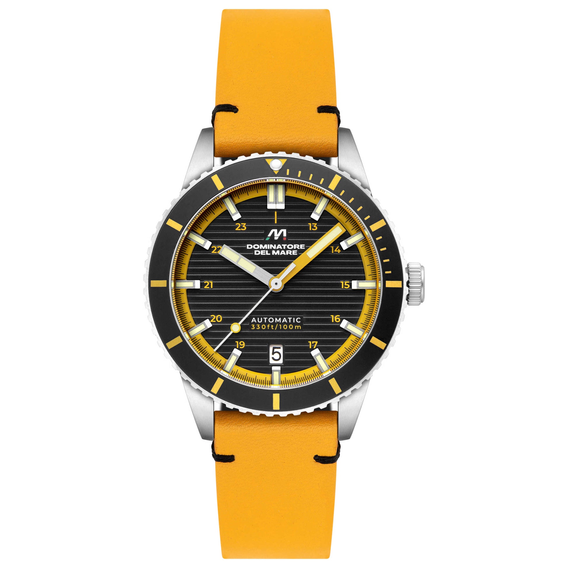 Front view of Dominatore Del Mare Scilla Men's Automatic Watch DD-8027-02